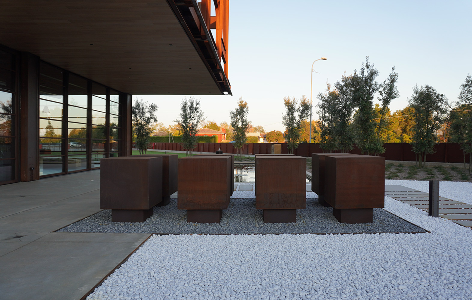 Statues designed by Studio Marcon